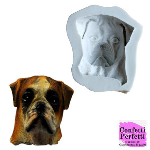 Cane Boxer. Stampo in Silicone ad alta definizione