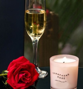 Champagne e Rosa - Fragranza Per Candele