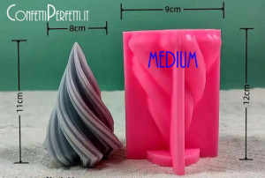 Stampo albero di Natale silicone candele