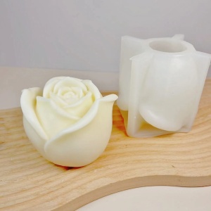 Stampo silicone rosa per Candele e Saponi