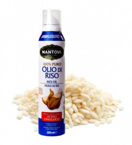 Olio spray di Riso puro al 100%. Nutraceutico