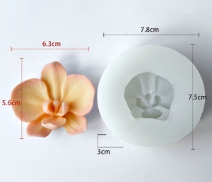 Orchidea Stampo in silicone anche per Candele