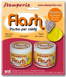 Pasta Flash per calchi in silicone.