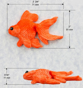 Pesce Goldfish stampo in silicone in offerta