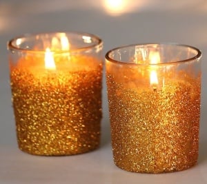 Spray polvere Glitter Oro perlescente Alimentare per Candele e Saponi