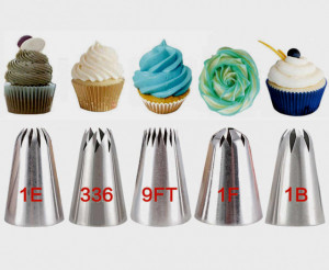 Set 5 Beccucci Giganti 1E - 336 - 9FT - 1F - 1B