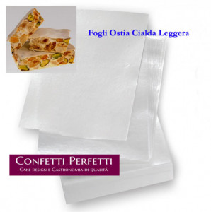 Fogli  Ostia leggeri torrone