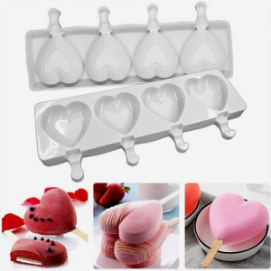 Stampo Gelato Cuore Magnum in silicone