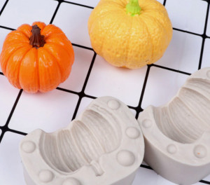 Zucca grande stampo in silicone halloween