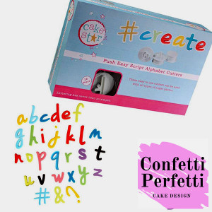 Stampo espulsione Lettere Scrittura a mano corsivo