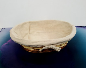 YEESON - Set di 2 cestini ovali per lievitazione pane da 25,4