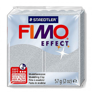 Argento. Fimo Metallizzato. Pasta modellabile Termoindurente