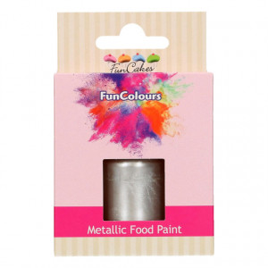 Argento Metallizzato in Gel Funcakes