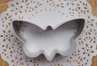 Casa, Farfalla, Ottagono,Quadrato,Fiore,Cuore e Stella. Set di 7 stampi in metallo. - Img 3