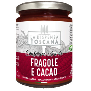 confettura fragole e Cacao