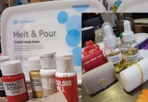  base per sapone trasparente