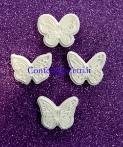 Farfalle decorate. Stampo Tagliapasta in plastica.