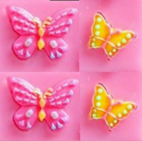 Farfalle. Stampo in silicone.