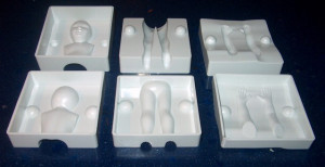 Figura di Bambino completa in 3/D. Set di 6 stampi in plastica - Img 1