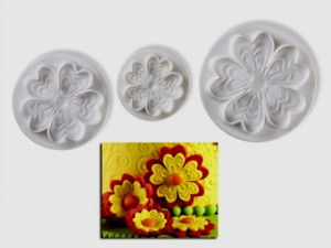 Fiore Primula. 3 Stampi Giganti ad espulsione