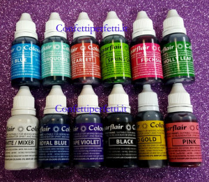 Colorante liquido fuxia