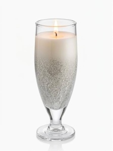 Polvere Spray Glitter Argento Grafite perlescente. Naturale 100% ed edibile per Candele e Saponi