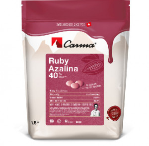 Ruby Azalina 40%. Gocce di cioccolato. 