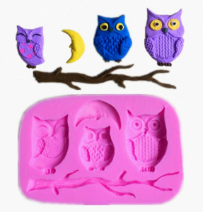 Gufo Stampo in Silicone