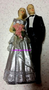 cake topper anniversario matrimonio