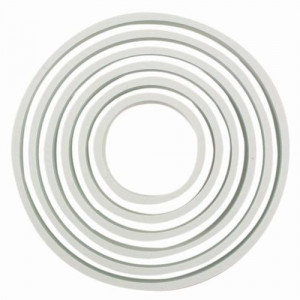 Cerchio. Set di 6 Tagliapasta Tondi