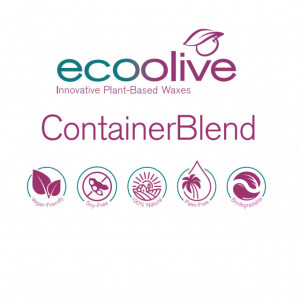 cera di olive naturale candele contenitori