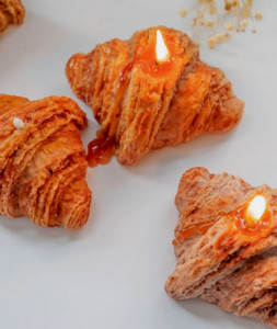 Cornetto stampo silicone candele