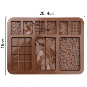 stampo cioccolata in silicone