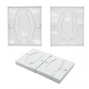 Figura di Donna completa in 3/D. Set di 6 stampi in plastica - Img 7