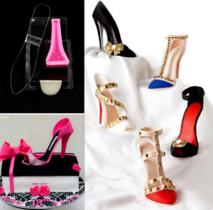 Kit Scarpa con Tacco Alto per le tue torte fashion