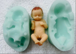 Neonato  Stampo in silicone per decorazioni