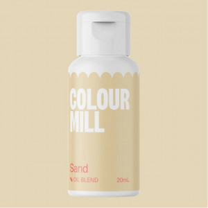 Sabbia. Sand Colour Mill. Colorante alimentare a base olio di 20 ml