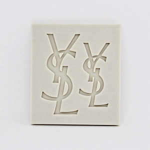 Stampo silicone YSL moda yves saint laurent