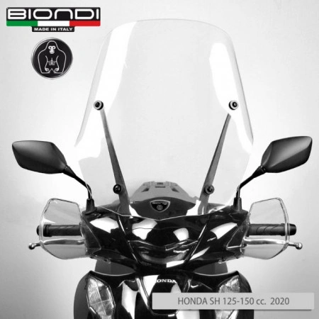 806128LASTRA PARABREZZA ORIGINALE BIONDI PER HONDA SH 125 150 2020 2021 2022 - Img 2