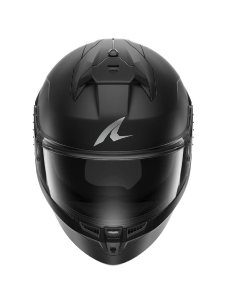 CASCO MOTO INTEGRALE SHARK SKWAL CUP BLANK NERO OPACO KMA - Img 2