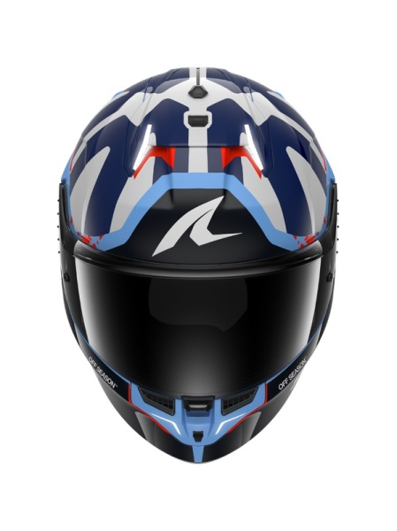 Casco Shark SKWAL i3 REPLICA RAUL FERNANDEZ Blue Blue White - Img 3