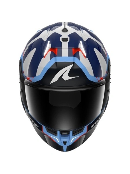 Casco Shark SKWAL i3 REPLICA RAUL FERNANDEZ Blue Blue White - Img 3