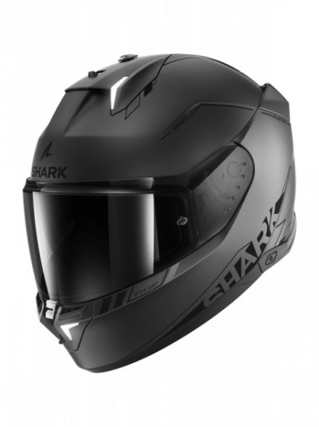 SHARK CASCO SKWAL I3 BLANK SP Mat Anthracite Black Silver CON LED INTEGRATI - Img 3