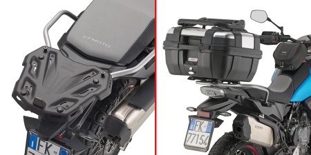 SR9227 GIVI REAR RACK SUPPORTO BAULETTO TOP CASE CF MOTO 800MT-X 2025