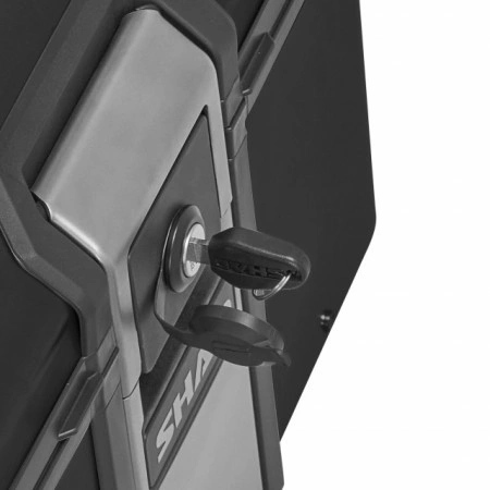BAULETTO VALIGIA ALLUMINIO SHAD TERRA TR55 55 LITRI TOP CASE BLACK EDITION NERO - Img 3