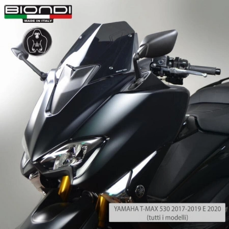 BIONDI CUPOLINO SPORT SPOILER FUME' SCURO YAMAHA T-MAX TMAX 530 2017> 560 2020 - Img 2