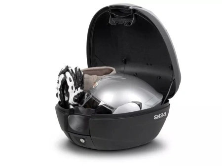 SHAD SH34 BAULETTO 34 LT CARBON CON PIASTRA UNIVERSALE E SCHIENALINO OMAGGIO - Img 2
