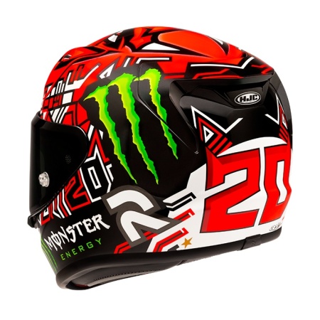 Casco integrale HJC RPHA 12 Quartararo replica II MC1 - Img 3