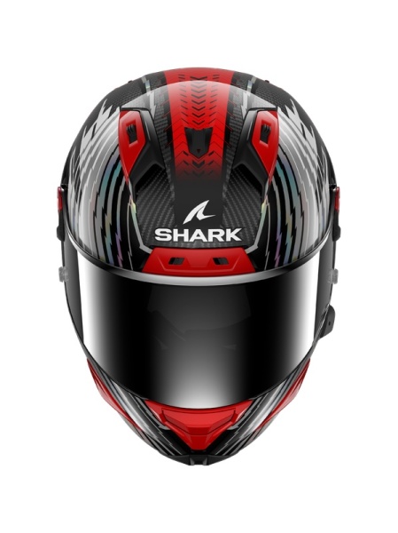 Casco Shark AERON EDGY Carbon Red Chrom - Img 2