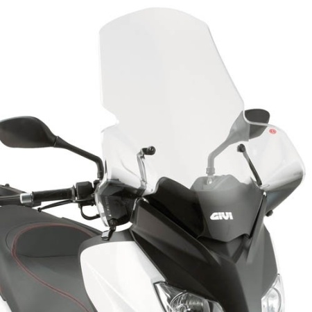 GIVI PARABREZZA TRASPARENTE CON ATTACCHI YAMAHA XMAX 250 2010 2011 2012 2013